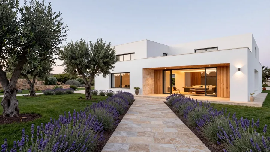 Foto de origem: jardim mediterrânico