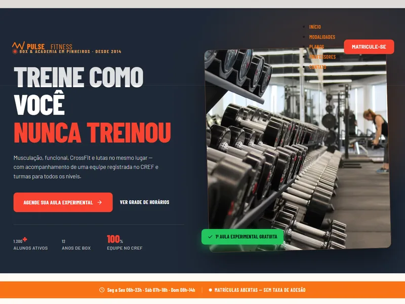 Forja Fitness — Academia & Treinamento