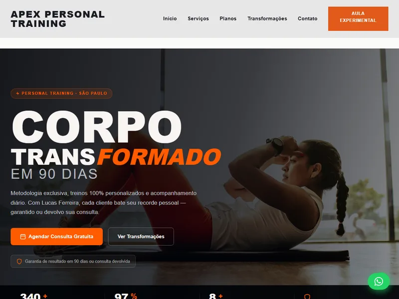 Apex Personal — Personal Training de Elite
