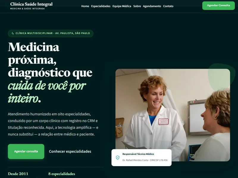 Clínica Vitalis — Saúde Integrada