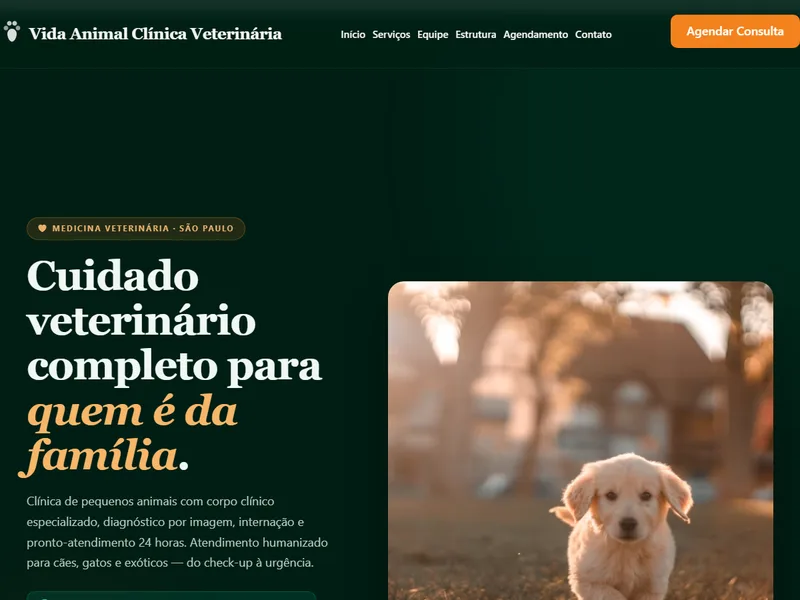 Vida Animal — Clínica Veterinária
