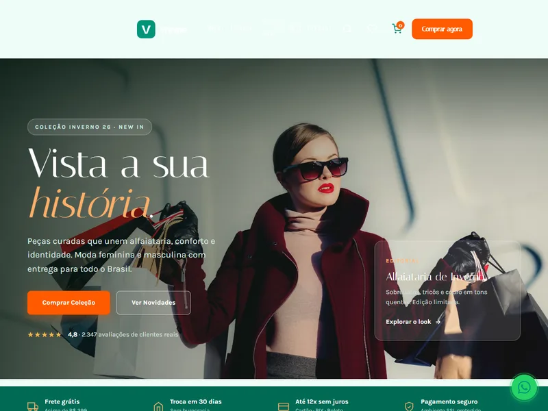 Vitrine Moda — Loja Online