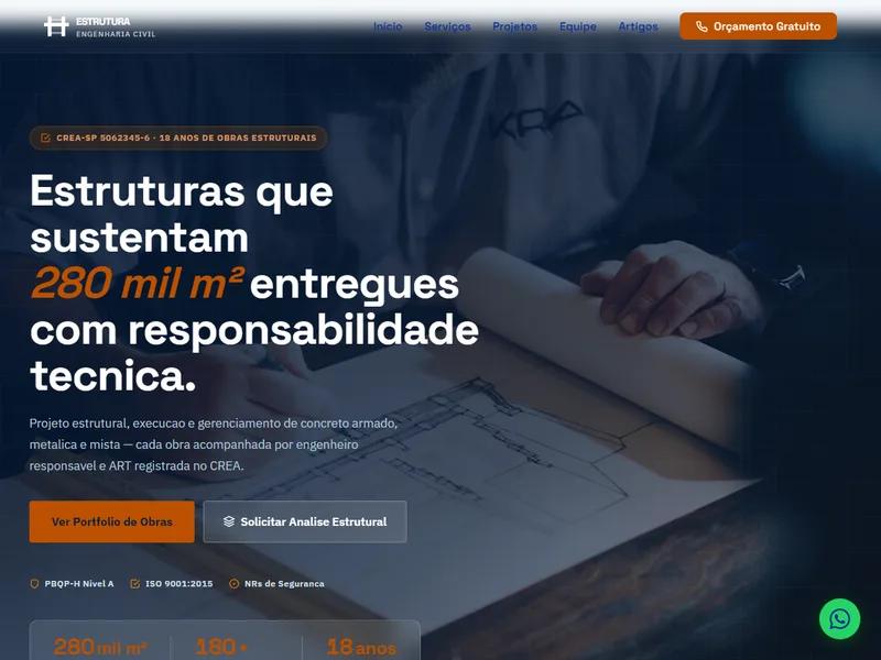 Estrutura Engenharia — Engenharia Civil