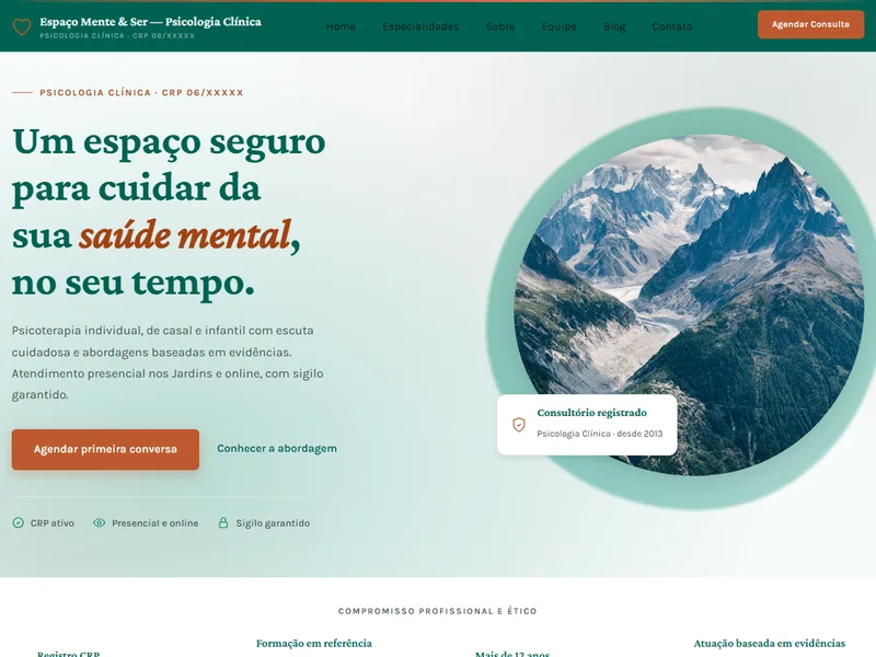 Espaço Equilíbrio — Psicologia & Terapia